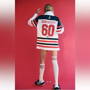 Free People NFL Sporty Jersey KANSAS CITY CHIEFS NWT (size medium)